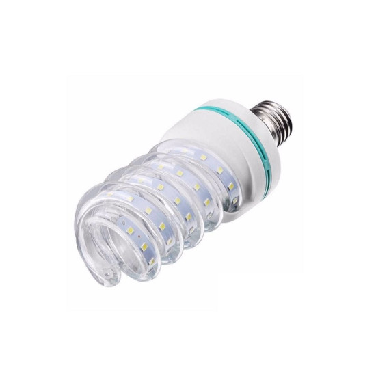 Λάμπα LED - Spiral Corn - E27 - 7W - 6500K - 356922