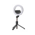 Selfie stick/stand τρίποδο με LED Ring Light - L07 - 532050