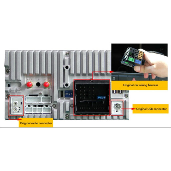 Ηχοσύστημα αυτοκινήτου 2DIN - Mercedes - R-Class - Android - 06'-12' - JA-7257