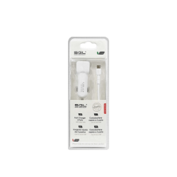 Φορτιστής αυτοκινήτου - Micro USB - 1m - V8-D13 - 110206