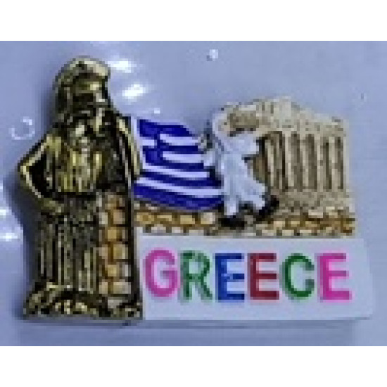 Tουριστικό μαγνητάκι Souvenir – Σετ 12pcs - Resin Magnet - 678038