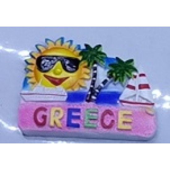 Tουριστικό μαγνητάκι Souvenir – Σετ 12pcs - Resin Magnet - 678021