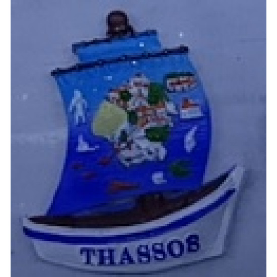 Tουριστικό μαγνητάκι Souvenir – Σετ 12pcs - Resin Magnet - 678132