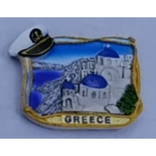 Tουριστικό μαγνητάκι Souvenir – Σετ 12pcs - Resin Magnet - 678033