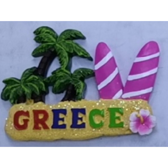 Tουριστικό μαγνητάκι Souvenir – Σετ 12pcs - Resin Magnet - 678057