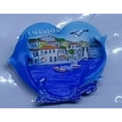 Tουριστικό μαγνητάκι Souvenir – Σετ 12pcs - Resin Magnet - 678124