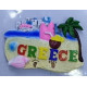 Tουριστικό μαγνητάκι Souvenir – Σετ 12pcs - Resin Magnet - 678064