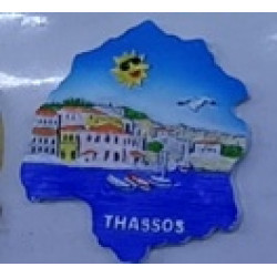 Tουριστικό μαγνητάκι Souvenir – Σετ 12pcs - Resin Magnet - 678126