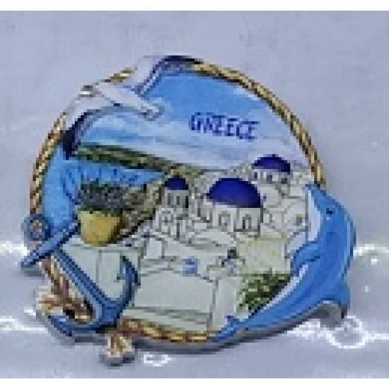 Tουριστικό μαγνητάκι Souvenir – Σετ 12pcs - Resin Magnet - 678068