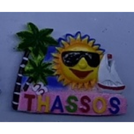 Tουριστικό μαγνητάκι Souvenir – Σετ 12pcs - Resin Magnet - 678134