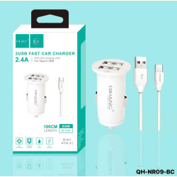 Φορτιστής αυτοκινήτου - Type C - QH-NR09-BC - Fast Charger - 212400