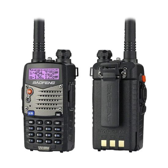 Φορητός πομποδέκτης - UHF/VHF - 5.8W - UV-5RA Plus - Baofeng - 463005