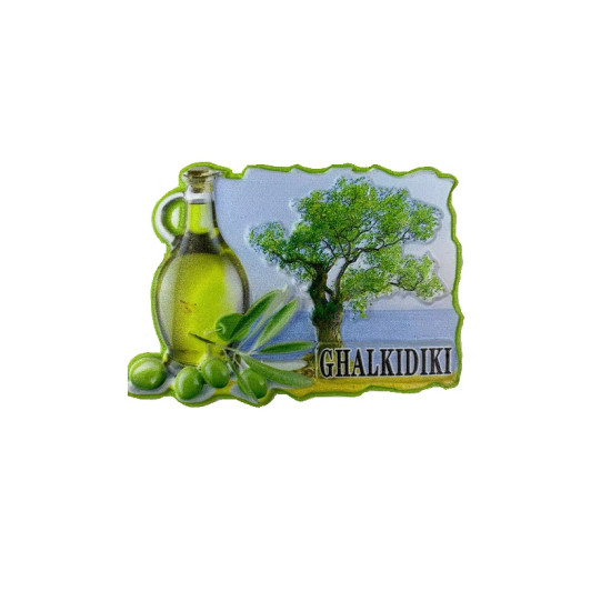 Tουριστικό μαγνητάκι Souvenir – Σετ 12pcs - Resin Magnet - 678092