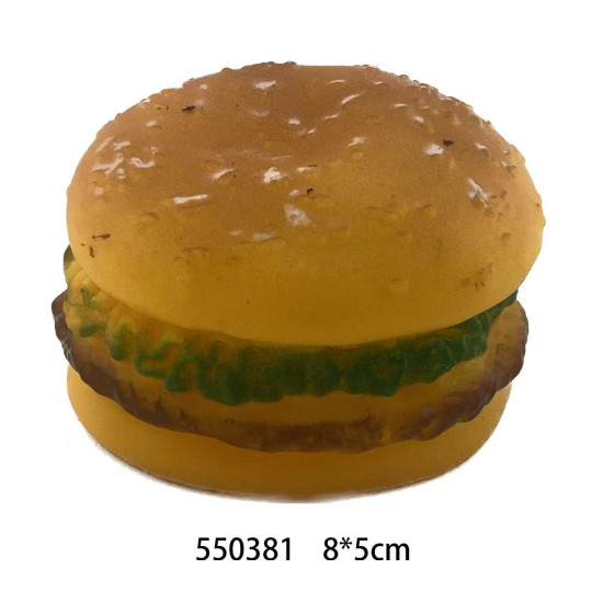 Παιχνίδι σκύλου Latex Burger - 8x5cm - 550381