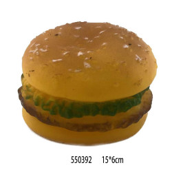 Παιχνίδι σκύλου Latex Burger - 15x6cm - 550392