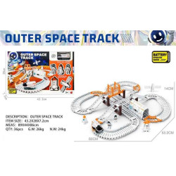 Σετ διαστημικός αυτοκινητόδρομος DIY - Space Track - 888-77 - 900277