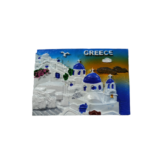 Tουριστικό μαγνητάκι Souvenir – Σετ 12pcs - Resin Magnet - 678268