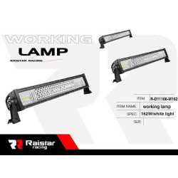 Προβολέας οχημάτων LED - Μπάρα - R-D11104M-B162 - 110628