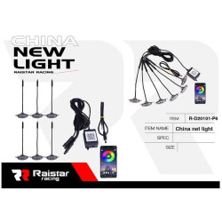 Σετ φωτισμού καμπίνας αυτοκινήτου LED - R-D20101-P6 - 110028