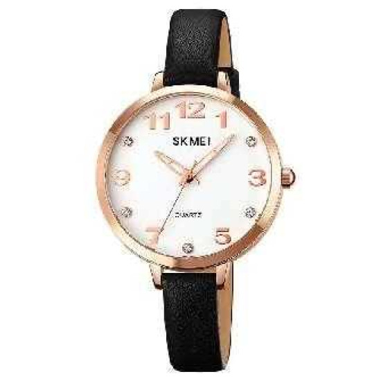 Αναλογικό ρολόι χειρός – Skmei - 2028 - Black/Rose Gold