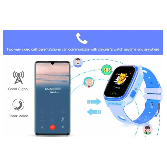 Παιδικό Smartwatch - Y85 - 883969 - Blue