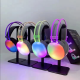 Ασύρματο ακουστικά Bluetooth LED - Headphones - PG580 - RGB - 212058 - Black