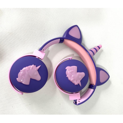 Ασύρματα ακουστικά - Unicorn Headphones - ME17 - 258606 - Purple