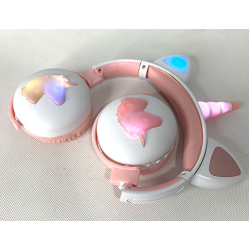 Ασύρματα ακουστικά - Unicorn Headphones - ME17 - 258606 - White