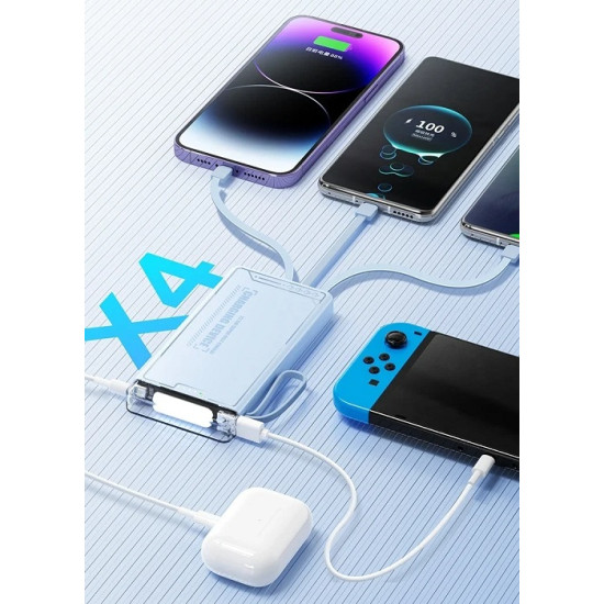 Powerbank - S106 - 10.000mah - 811276 - Blue