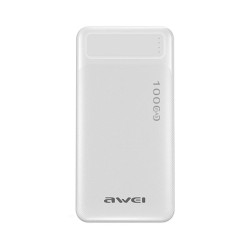 Powerbank - 10.000mah - P5K - AWEI - 001489 - White