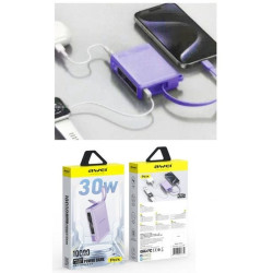 Powerbank - P87K - 10.000mah - 30W - AWEI - 008624 - Black