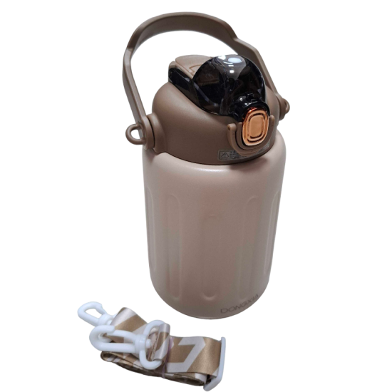 Φορητό παγούρι-θερμός - 1000ml - DXB23 - 780850 - Brown