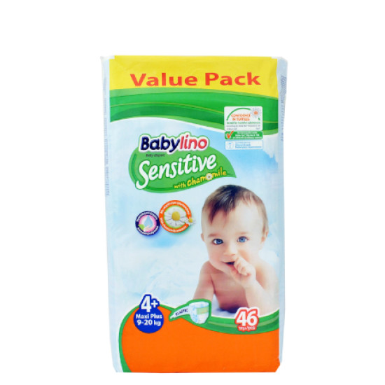 BABYLINO ΠΑΝΑ VALUE SENSITIVE No 4+ (10-15kg) - (46τεμ.)