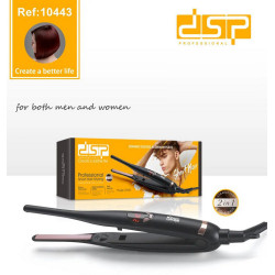DSP 614184 Πρέσα Μαλλιών με Κεραμικές Πλάκες 38W για Κοντά Μαλλιά Μαύρη